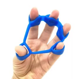 Hand Grip Strengthener **3 PACK** 3KG/6.6LB, 4KG/8.8LB, 5KG/11LB, Forearm Exerciser Hand Strengthener, Stress Relief, Increase Strength, Rock Climbing and Injury Recovery. Blue Variation