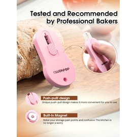 CLUEAPOP Bread Lame Dough Scoring Tool, Professional Extractable & Magnetic Sourdough Scoring Tool for Sourdough Bread Baking & Bread Making Tools,Perfect Bread Scoring Tool