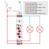 GEYA Double Delay On Timer Relay 16A AC230V 2 Outputs