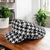 Houndstooth Pattern Hat Chic Fiddler Cap for Women – Fashionable