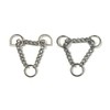 Half Check Chains For Dog Collars Sewing Webbing Or Leather