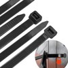 Cable Ties 402mm, Heavy Duty Adjustable PP Plastic Insulator, Indoor