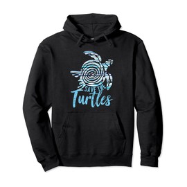 Save The Turtles Turtle Pullover Hoodie