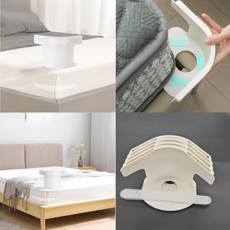 Bed Sheet Holder with Lock Strips, 4 PCS Lock Sheet
