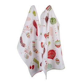 DII CAMZ10650 Decorative Dish Towels, 18" x 28", 2 Pack