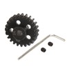 24T Pinion Gear Mod 1 5mm Shaft with Screws Wrench
