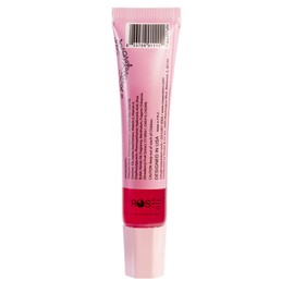 ROSÉE & CO Rosee Lip Gloss Vegan & Cruelty Free Treatment, Long Lasting Glossy, Tint with Shea Butter, Moisturize, Protect & Smooth - Strawberry Flush Plumping