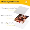 YixangDD 20 Pcs Magnetic picture frames for refrigerator 2.5x3.5 Inch-Magnetic