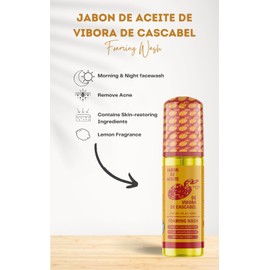 JABON DE ACEITE VIBORA DE CASCABEL Jabn De Aceite de vibora de cascabel FOAMING WASH (LAVADO ESPUMOSO) 150 ml Gentle on skin NOURISHING FORMULA premium quality ORIGINAL
