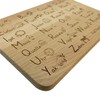 The breakfast board made of beech wood for learning, gift