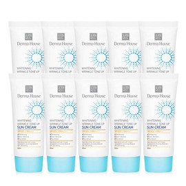 Whitening Wrinkle Tone-Up Sunscreen 50ml x 10 / SPF50+PA+++ / 화이트닝 링클 톤업 썬크림50ml x 10개 SPF50+PA+++