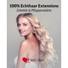 Hair2Heart 50 x 0.5g Microring Loop Extensions, - 24", colour