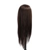 Hairdressing Mannequin Head 63cm Synthetic Fiber Head Styling Middle Part