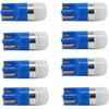 WLJH Bright Ice Blue LED Bulb Instrument Cluster Panel Gauge