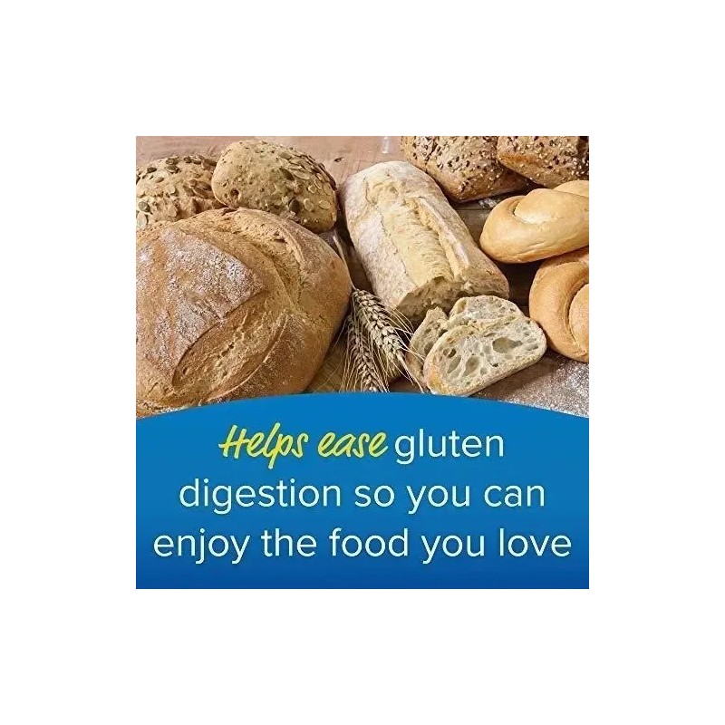 Enzima Glutenease Extra Strength, Enzymedica,30 Cápsulas Sabor Sin Sabor
