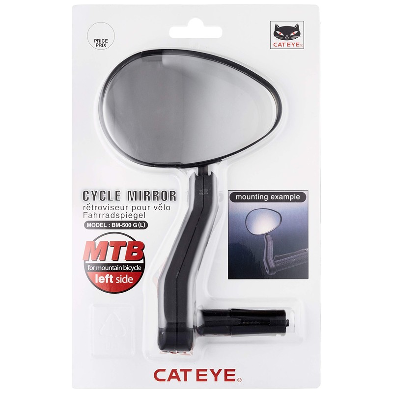 CATEYE Rückspiegel links BM 500G, schwarz
