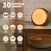 iDealSleep White Noise Machine with 30 Soothing Sounds & 12