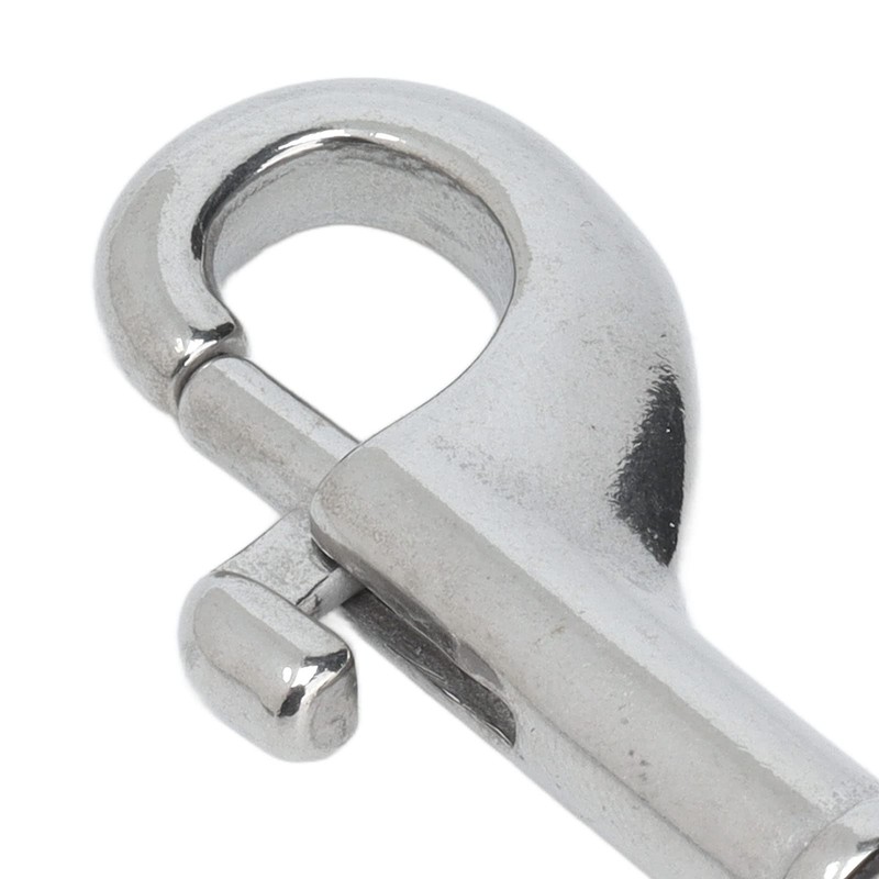 Single Ended Swivel Snap Hooks, 316 Stainless Steel Swivel Eye