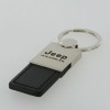 Jeep Wrangler Leather Key Ring (Black)