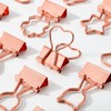 Mr. Pen- Cute Metal Binder Clips, 18 pcs, 0.75", Small