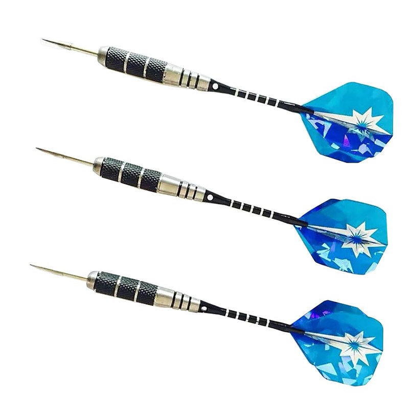9 Pack Steel Tip Darts 24g Professional Steel Tip Darts