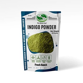 Indigo Hair & Beard Dye - All Natural & Plant-based (1 Pack, Indigo Powder)