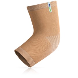 Actimove® ARTHRITIS CARE Elbow Support - Light Compression Support and Therapeutic Warmth For Elbow Arthritis - Heat-Retaining Ceramic Fibre Yarns - Beige, XLarge