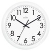 Acctim 21892 Abingdon White Wall Clock 255mm Diameter, One Size