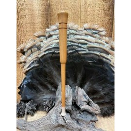 Cross Road Game Calls Pecan   Flared-Tip Custom One Piece Friction Turkey Call Striker