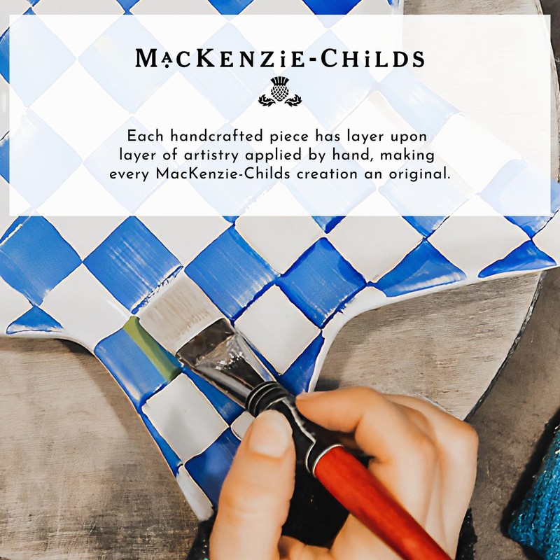 MACKENZIE-CHILDS Rolling Pin, Decorative Roller Pin for Baking, Cute Baking