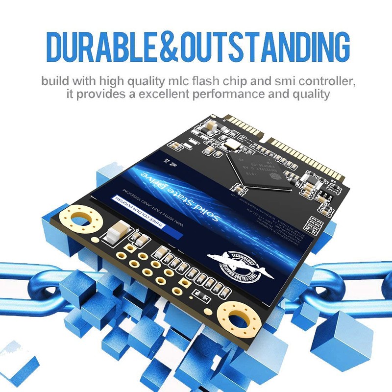 Msata SSD 500GB Dogfish 3D NAND Solid State Drive Msata