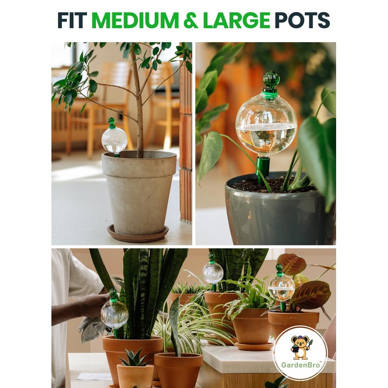 3pcs 16 Oz Plant Watering Globes for Indoor Plants with