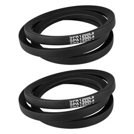 SG Store 2 x Tractor V-Belt AVX12.5 x 1200 Fan Belt Drive Belt Compatible with Massey Ferguson 35 35X 65 135 148 165 188 Tractor