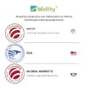 Wellthy Citrato de Magnesio Premium 120 Cápsulas 400mg. 100% Natural,