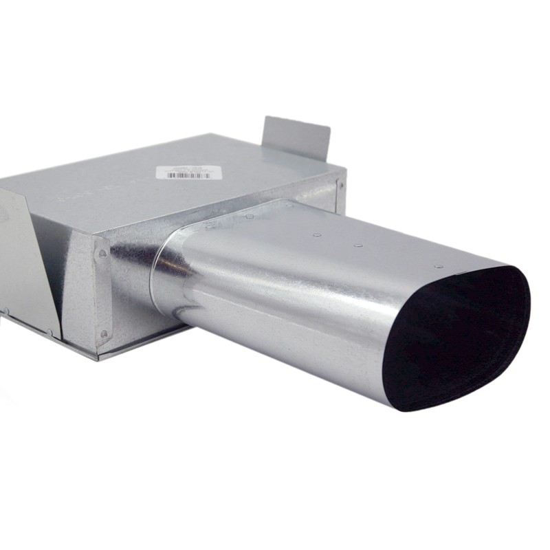 HVAC Premium Double Oval Stack Head 7" Throat Duct Fitting