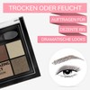 Manhattan Eyemazing Effect Eyeshadow - Makeup Palette of Four Shimmering