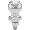 CURT 40097 Chrome ATV, UTV, Lawn Tractor Hitch Ball, 2,000 lbs, 2-Inch Diameter, 5/8 x 1-3/4-Inch Shank