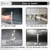 Aezic Car Tailgate Vent Lock, Stainless Steel Tailgate Stand Off