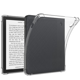 JKhandy Clear Case for Kobo Libra Colour (Model:N428, 2024 Release), Ultra Slim Lightweight Shockproof Soft TPU Back Cover, Transparent