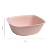 Square Washing Up Bowl, Plastic Wash Basin Small Wash Basins