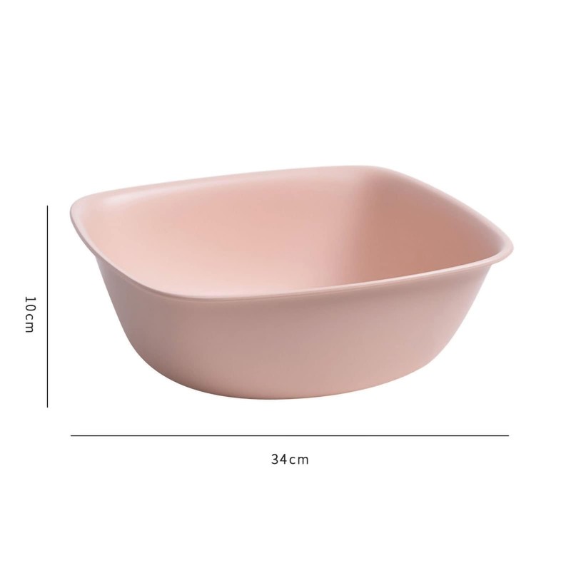 Square Washing Up Bowl, Plastic Wash Basin Small Wash Basins