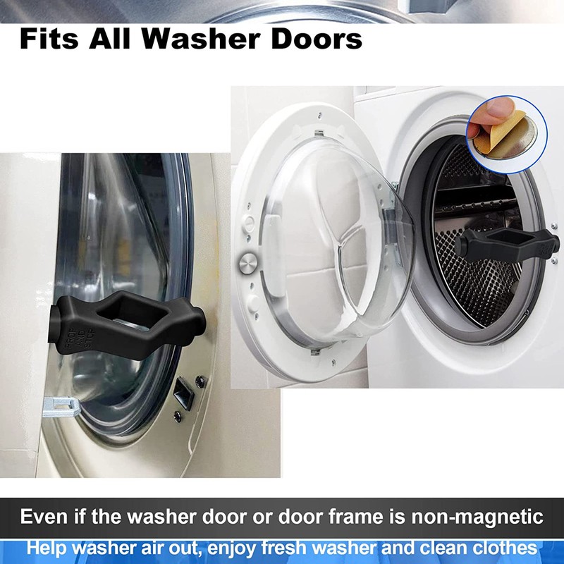 Front Load Washer Door Prop Mouth Shape Strong Magnet Washer