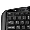 Adesso TruForm AKB-150SB-TAA Desktop Ergonomic Smart Card Reader Keyboard (TAA