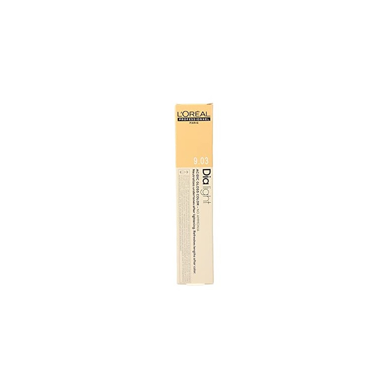 Loreal dia light ink sin amoníaco 50 ml colour 9.03