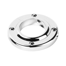 Columnas de Dirección, 2 Piezas de Columna de Dirección, Montaje en el Suelo, Pulido, Repuesto Redondo para Motor SBC BBC 350 de 2 Pulgadas