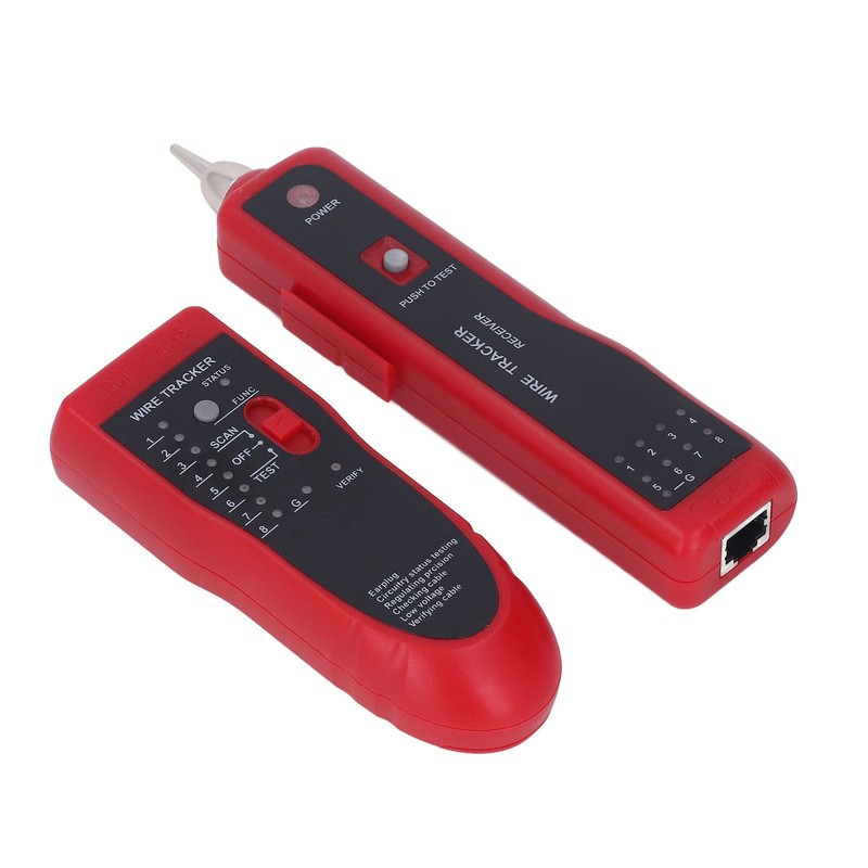 Wire Tracer Receiver Kit Network Cable Tester Line Finder for