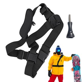 Camera Strap | Backpack Mount Shoulder Strap - Adjustable Holder Action Cameras Accessories for Women Travel Outdoor Hiking Cycling Skiing Water Sports