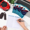 Motiskyy 6 Pcs Vehicle Mileage Log Book for Car Auto