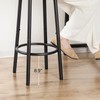 HOOBRO Bar Stools, Set of 2 Bar Chairs, Kitchen Round