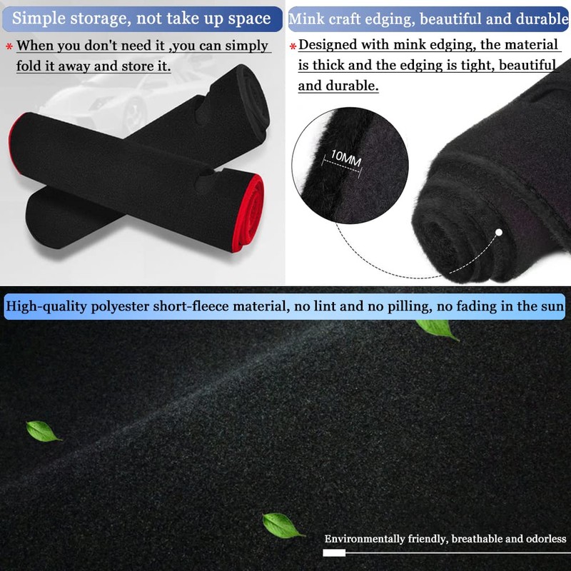 YOFAMO Funda para salpicadero de Honda Civic de 10ª generación